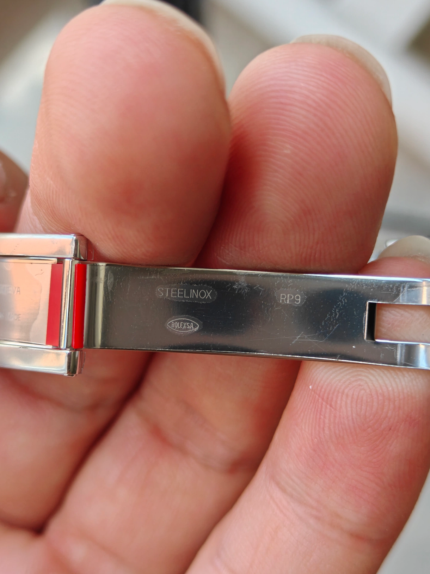 VSF Panda Daytona gravure intérieure du bracelet code de lot RP9