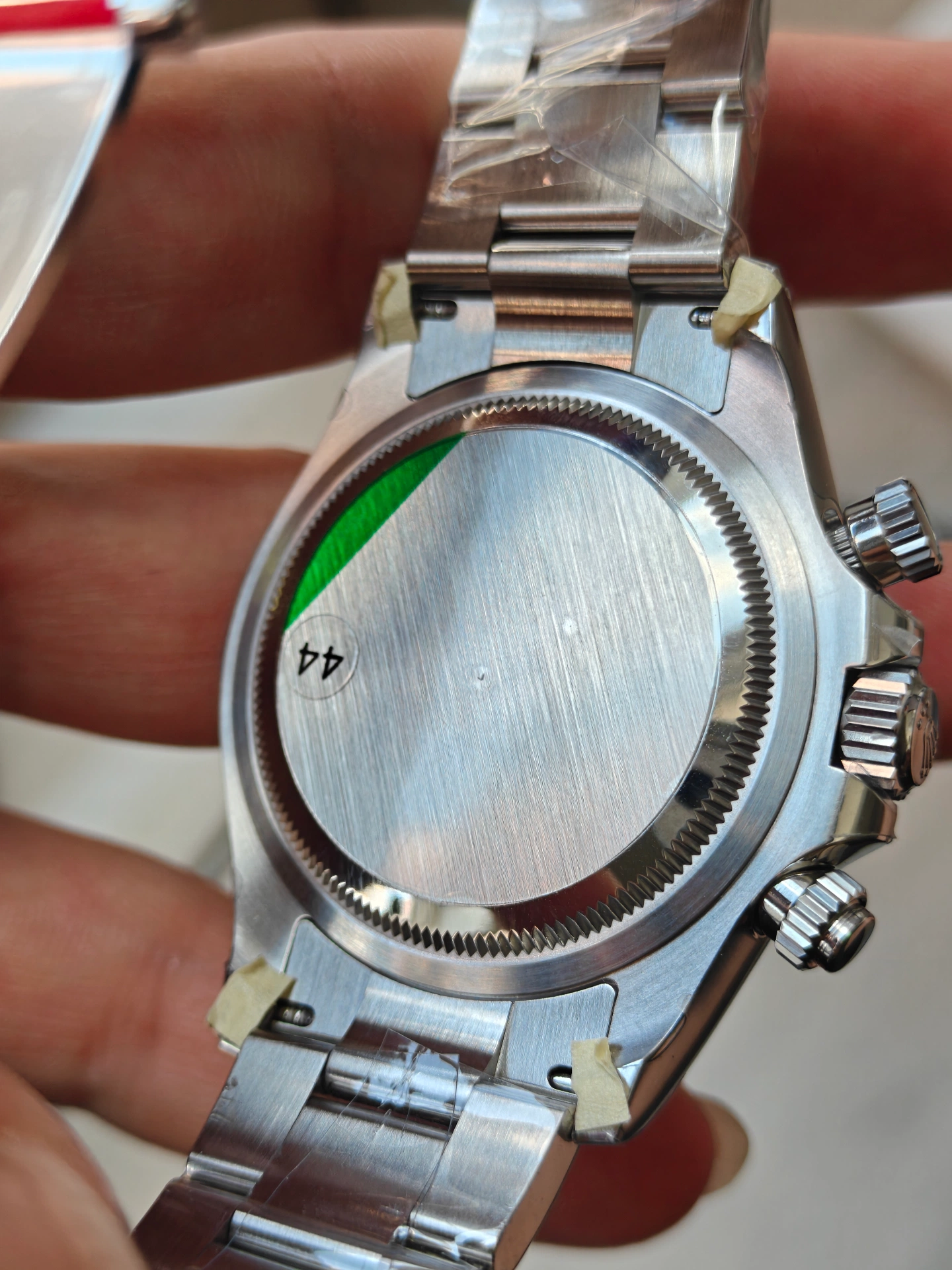 VSF Panda Daytona fond de boîtier brossé et étanchéité