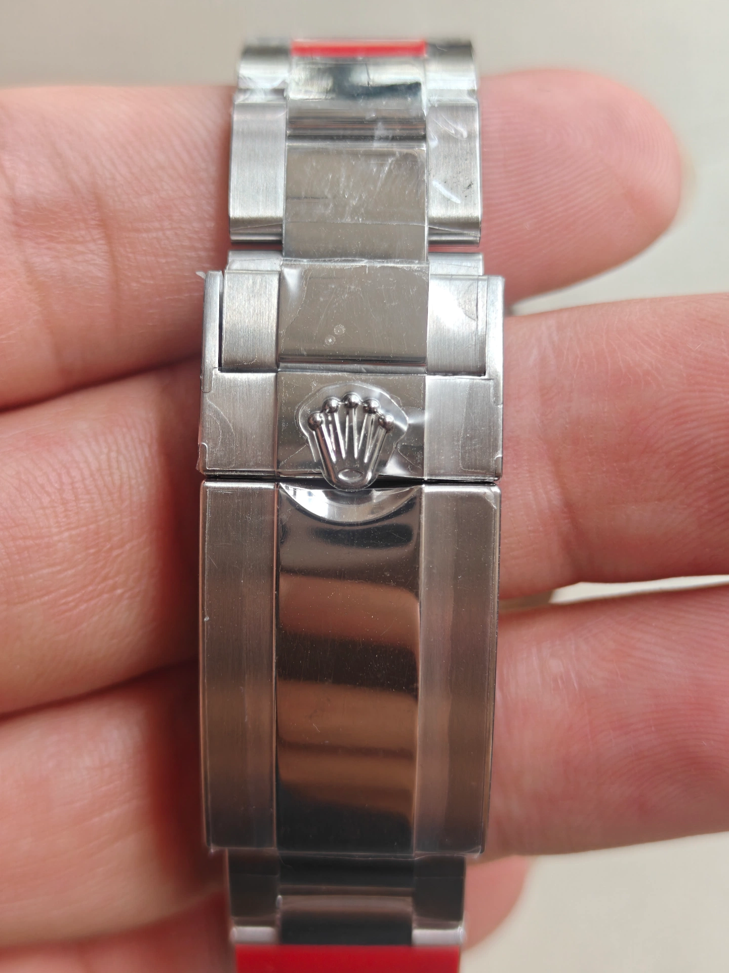 VSF Sprite fermoir, relief de la couronne Rolex, brossé et poli
