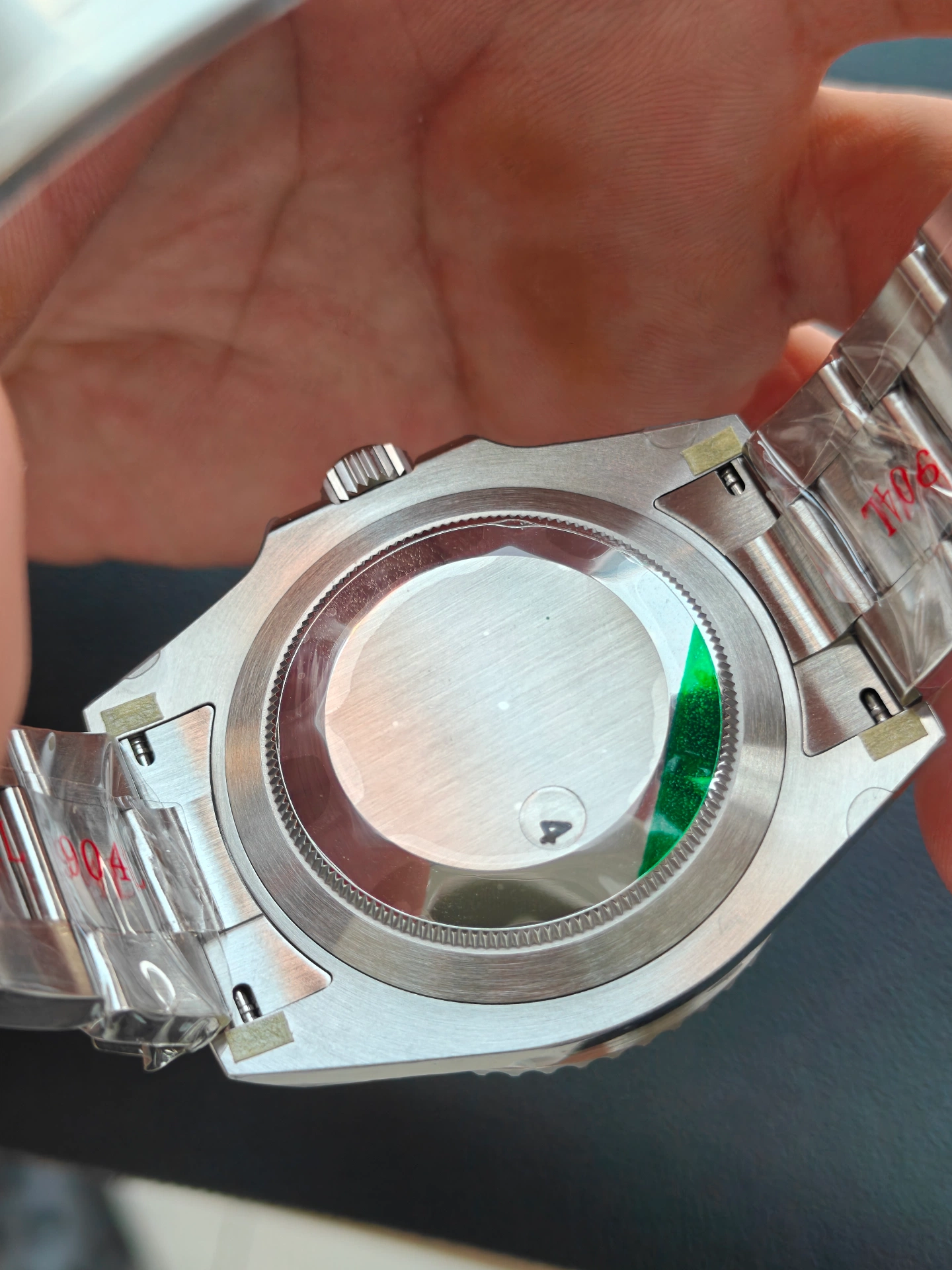 VSF Submariner fond de boîtier solide design, acier 904L, mouvement Dandong 3230