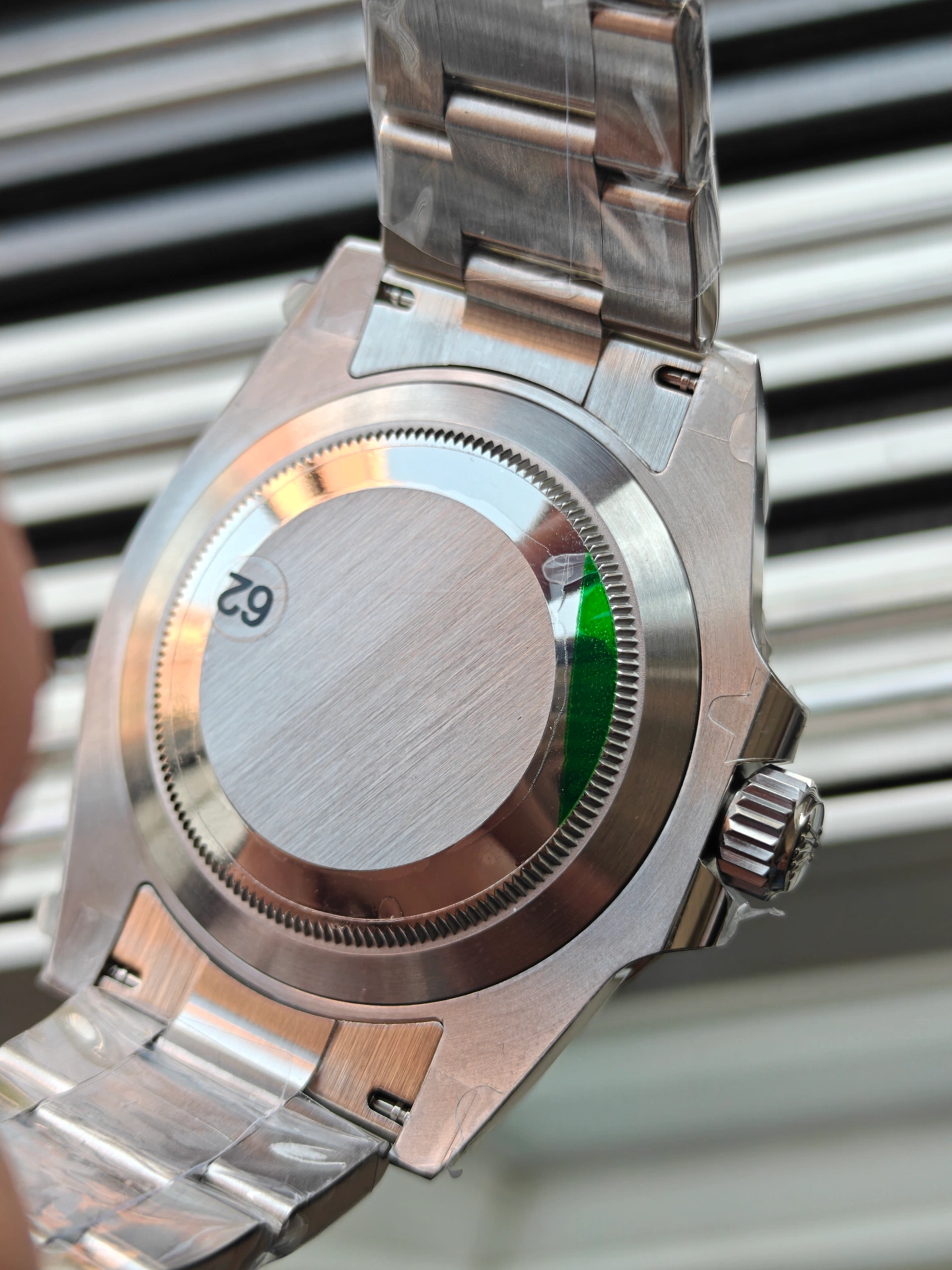 VSF Submariner Date Massivboden gebürstete Oberfläche