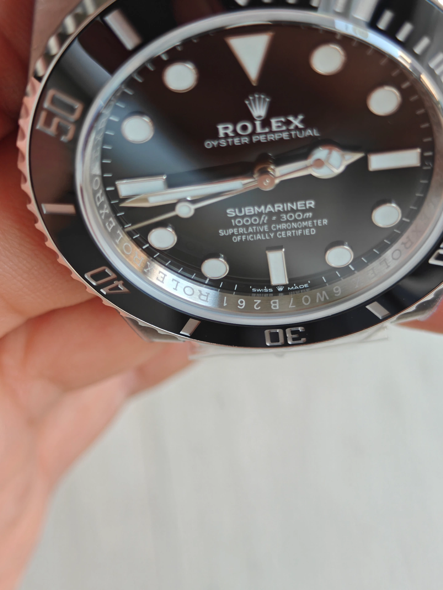 VSF Submariner Gen3 petit marque couronne 6 heures, mouvement Dandong 3230